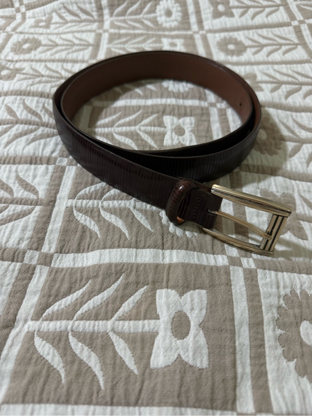 Brighton Large leather belt